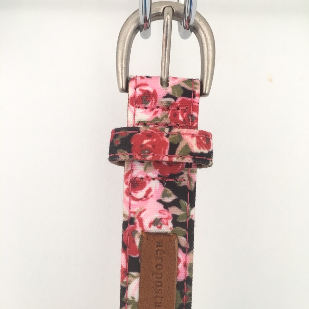 Floral Print Belt